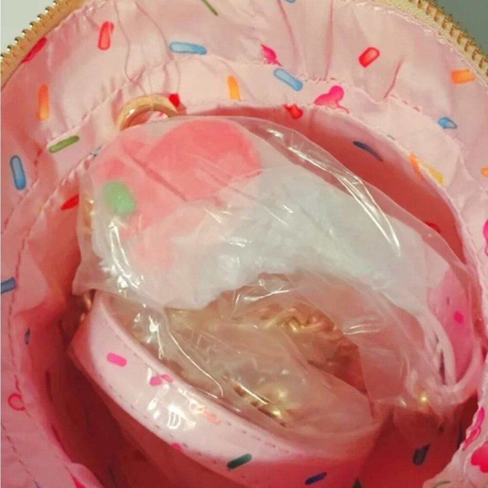 Exclusive Stitch Shoppe Disney Soft Serve Ice Cream Crossbody Bag - Picture 12 of 13